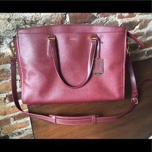Tumi Sinclair Emma Business Brief, Burgandy